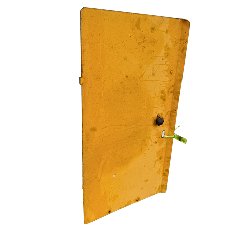 Lucka uppe över motor